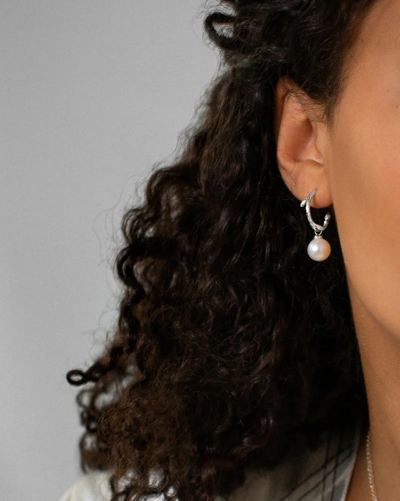 Branch Pearl Hoops - Bild 2