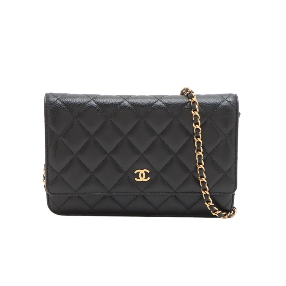 Chanel Wallet On Chain Caviar Black