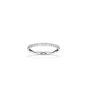 ‘Classic’ Alliansring med diamanter, 0.01 ct