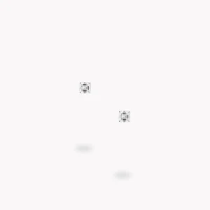 ‘Classic’ Diamantörhängen med smaragdslipade diamanter, 2.05 Carat