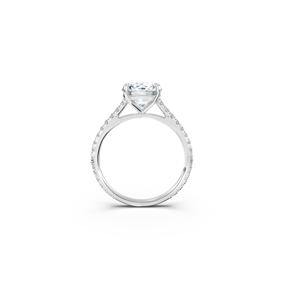 ’Classic’ Solitärring med Sidostenar - Bild 2