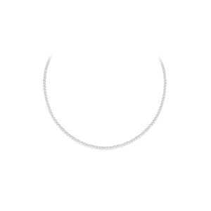 ‘Classic’ Tennishalsband med briljantslipade diamanter 11.80 ct