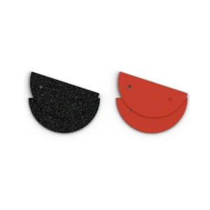 Läder till örhängen 43 mm