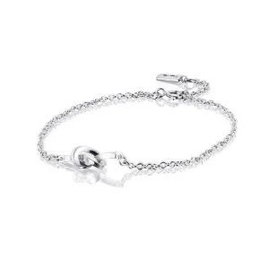 Love Knot Bracelet, Silver