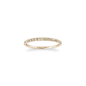 ‘P.Son’ Ring med champagnefärgade diamanter