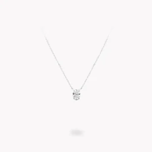‘Petit’ Diamanthalsband med ovalslipad diamant