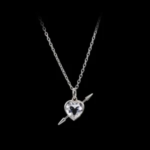 Rebel Love Necklace Clear Quartz