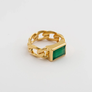 Ring i äkta silver, 18.0