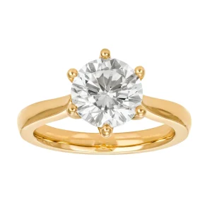 Ring med labbodlad diamant, 15.0
