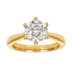 Ring med labbodlad diamant, 15.0