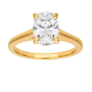 Ring med labbodlad diamant, 15.0