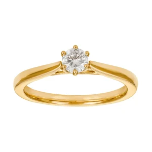 Ring med labbodlad diamant, 15.0
