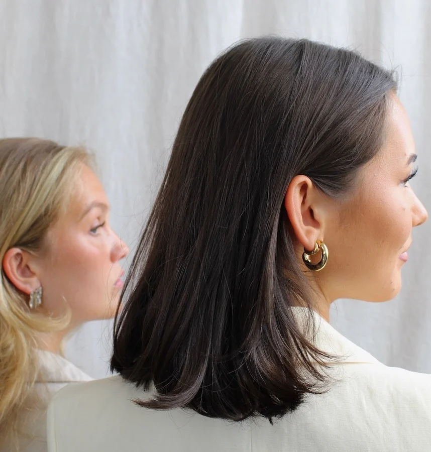 Sculpted Hoops
